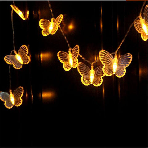 LED Butterfly String Lights
