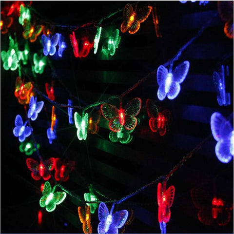 LED Butterfly String Lights