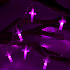 Christian Cross String Lights