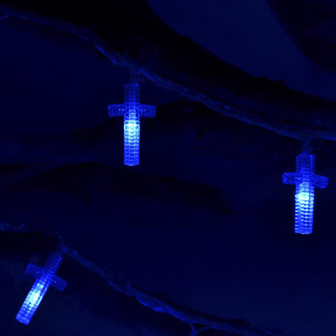 Christian Cross String Lights