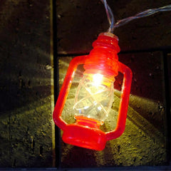 Retro Lampshade Lanterns String Lights