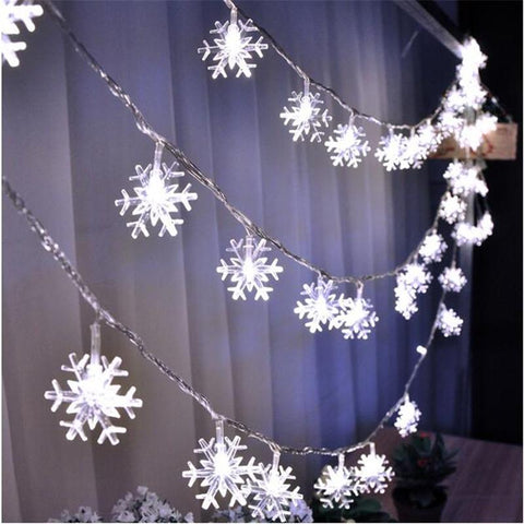 Snowflake Fairy String Lights