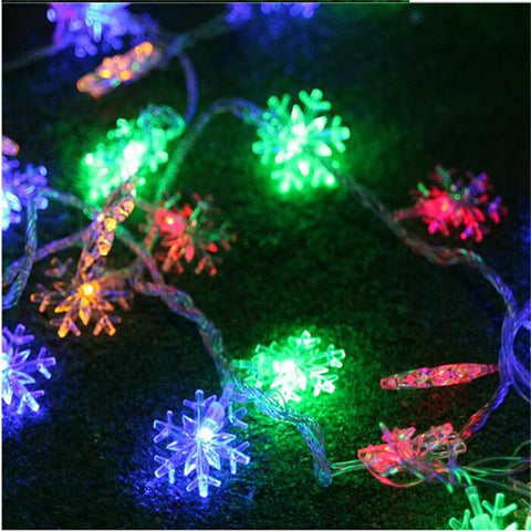Snowflake Fairy String Lights
