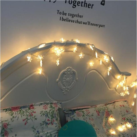 Snowflake Fairy String Lights