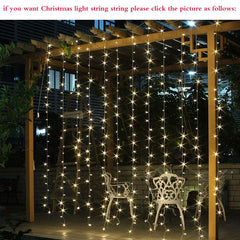 Curtain Icicle LED String Lights