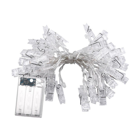 LED Photo Clip String Lights