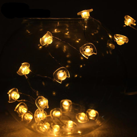 Cat Face Fairy String Lights