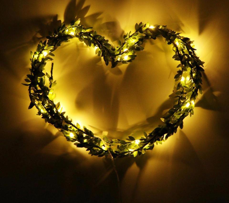 Leaf Garland Fairy String Lights