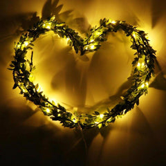 Leaf Garland Fairy String Lights