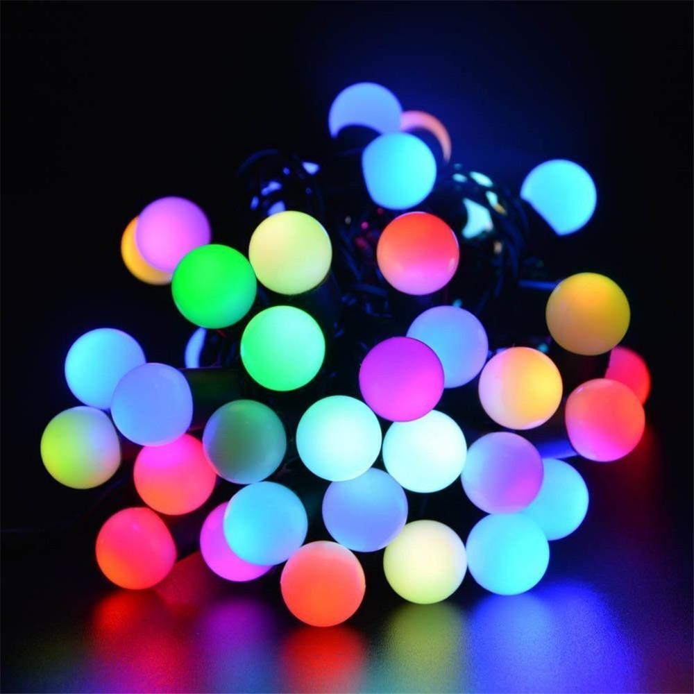 Multi Color Ball String Lights