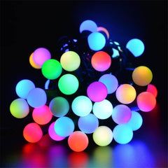 Multi Color Ball String Lights