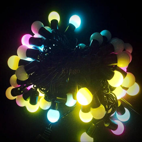 Multi Color Ball String Lights