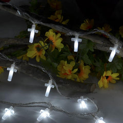 Christian Cross String Lights