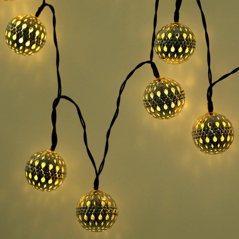 Moroccan Ball String Lights