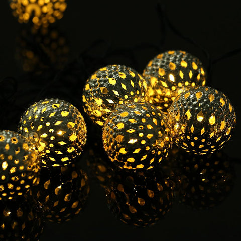 Moroccan Ball String Lights