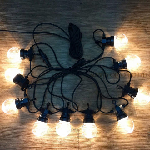 Vintage Festoon Ball String Lights